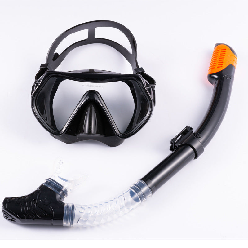 Adult Full Face Snorkel Mask and Breathing Tube Set