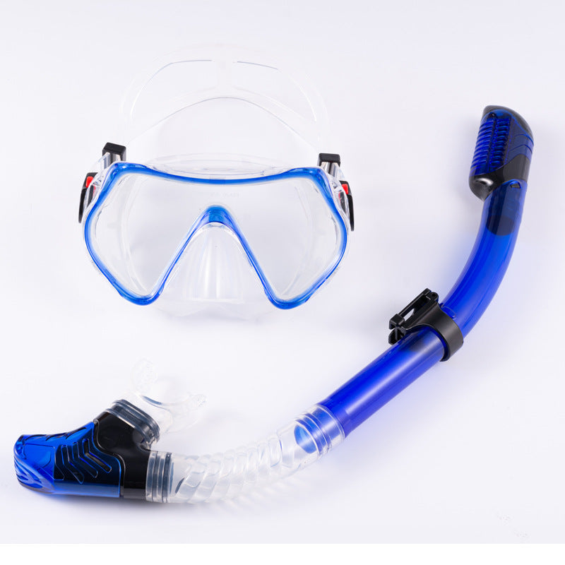 Adult Full Face Snorkel Mask and Breathing Tube Set