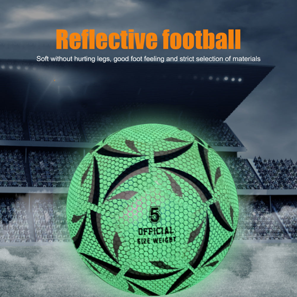Luminous Soccer Ball for Indoor and Outdoor Use