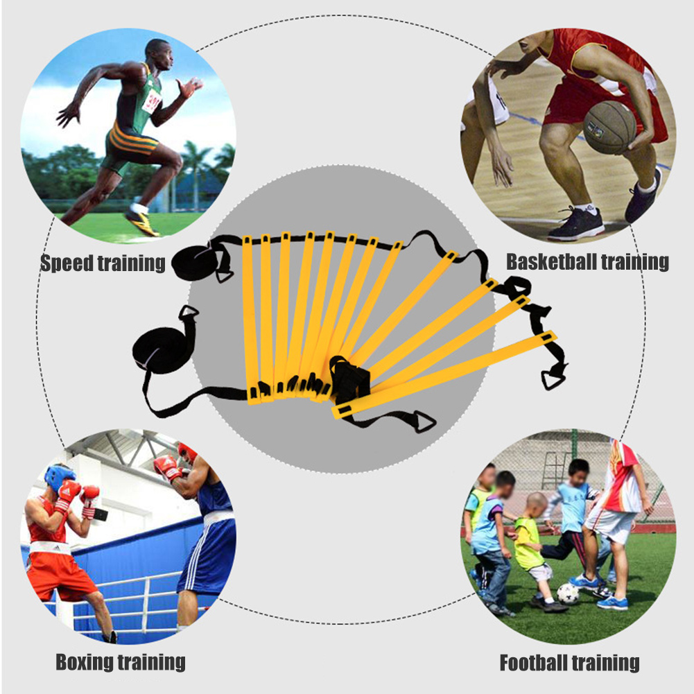 Football Training Ladder with Triangular Buckle